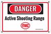 Danger Active Shooting Range