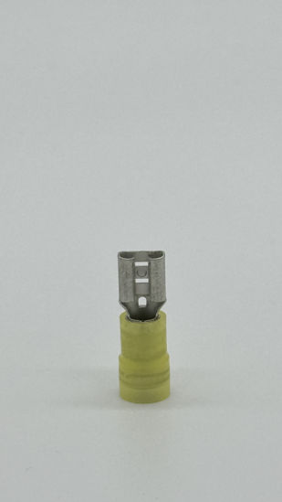 Picture of .25 Female Disconnect-Yellow